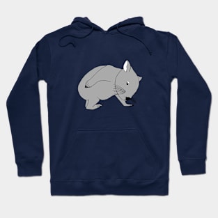 Wombat with an Itch Hoodie